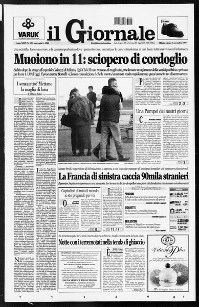 Il giornale : quotidiano del mattino